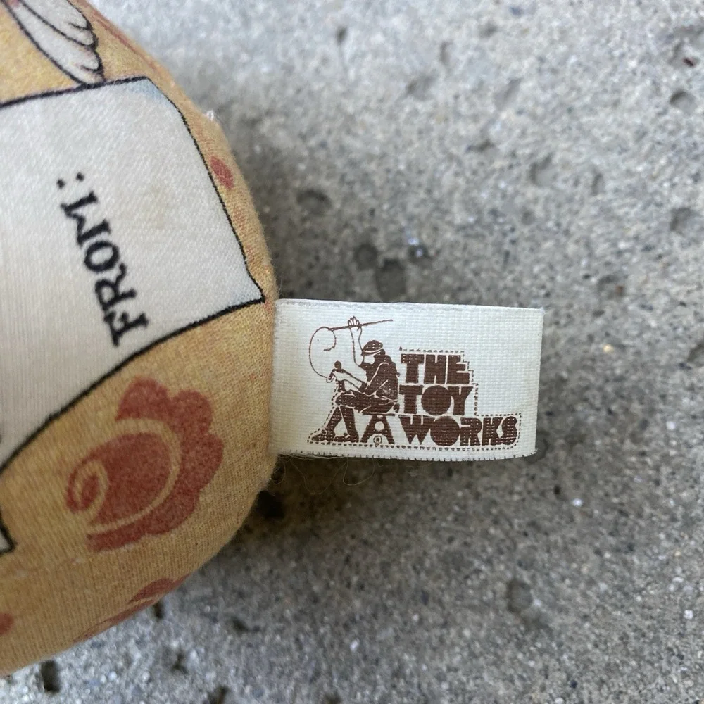 Vintage‎ Toyworks Mary EngelBreit Snap Out Of It Weighted Fabric Doorstop 13
